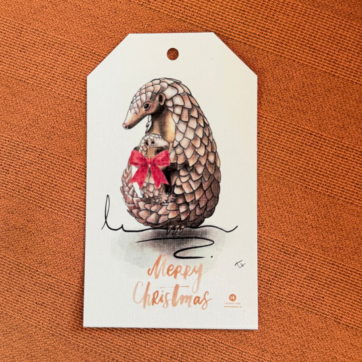christmas gift tags - pack of 6