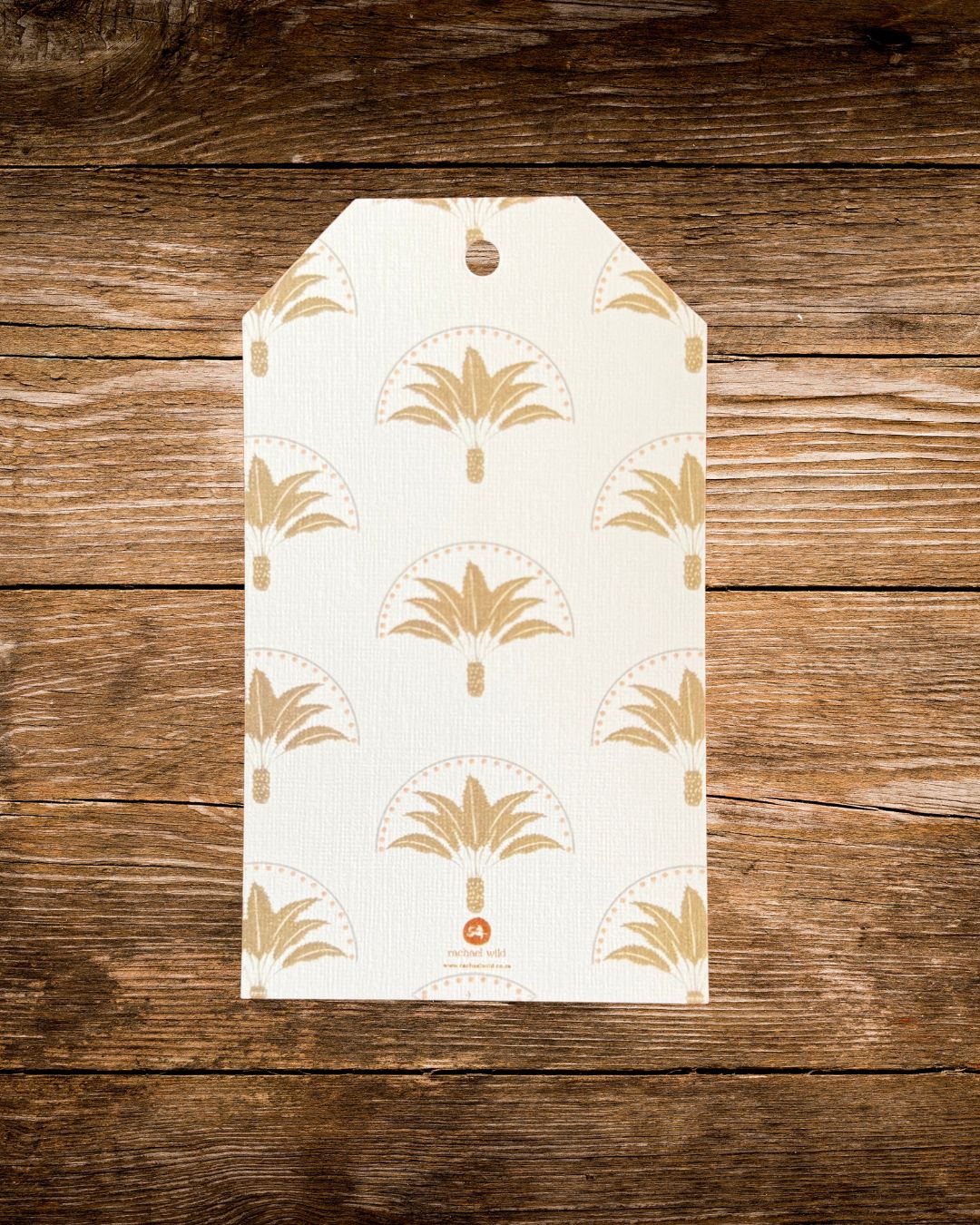 cycad repeat gift tag by rachael wild