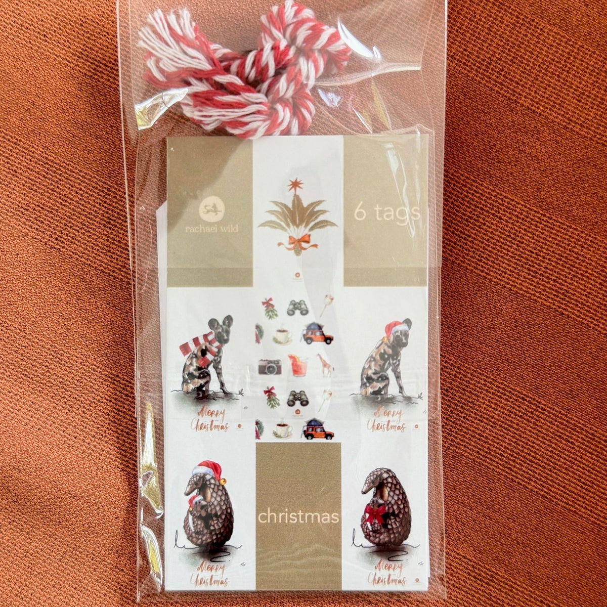 christmas gift tags - pack of 6