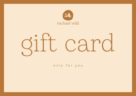 rachael wild gift card