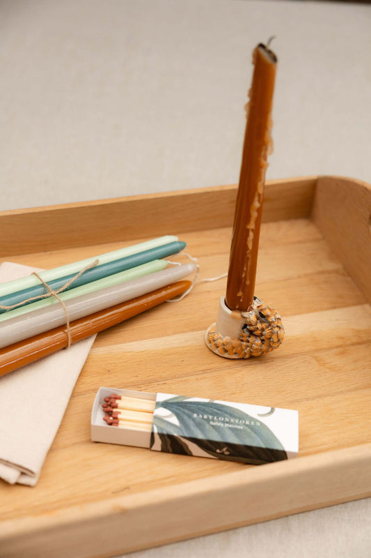 hanging ceramic sculptures endangered animals rachael wild south africa