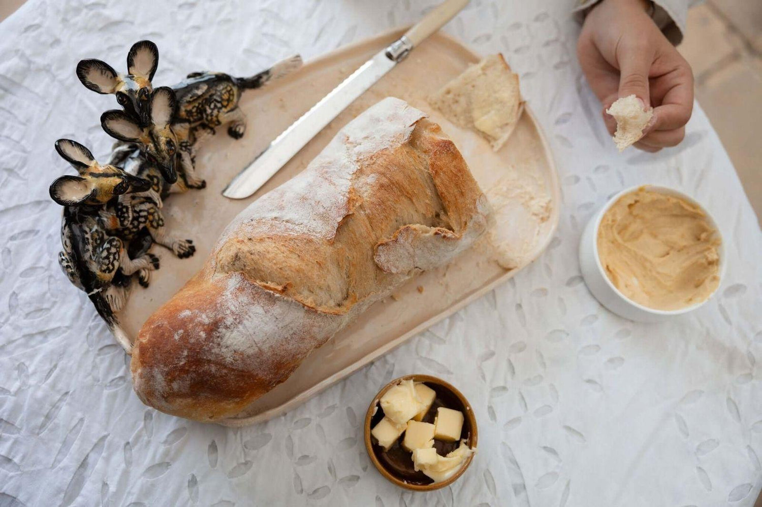 Handmade platter crafted by Rachael Wild, showcasing exquisite artisanal design and quality craftsmanship.