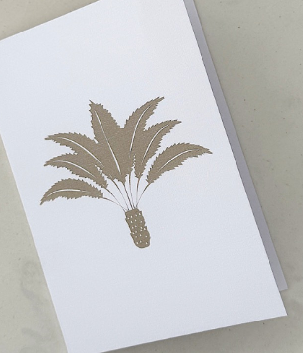 handwritten gift card