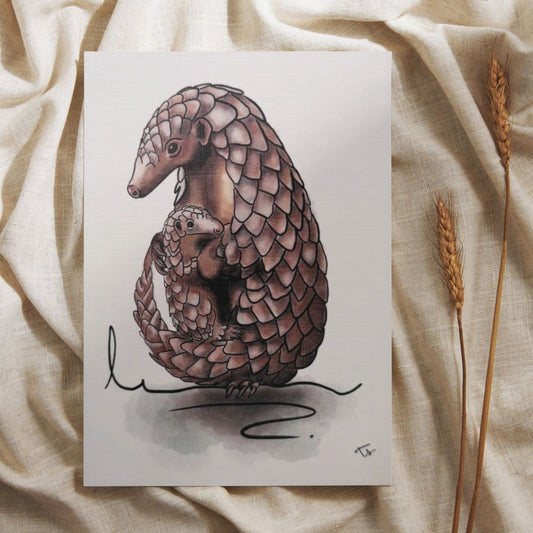 pangolin rachael wild south Africa gift card