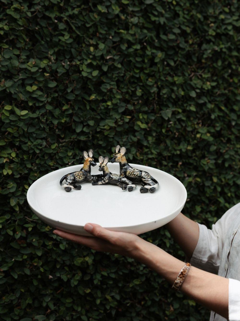 Handmade ceramic bowl crafted by Rachael Wild, showcasing artisanal design and superior craftsmanship.